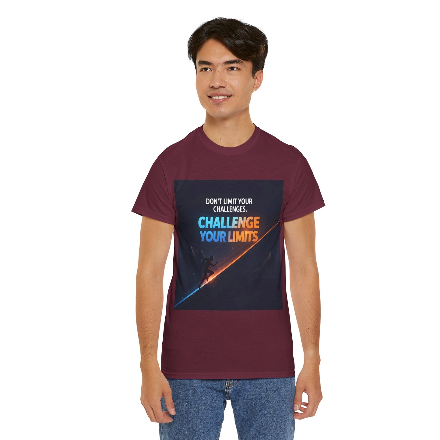 Challenge Your Limits T-Shirt — Motivational Adventure Tee